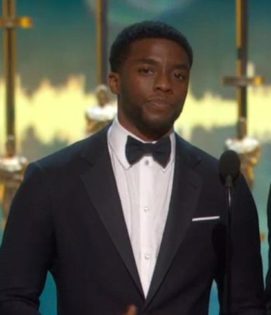 Chadwick Boseman in Armani