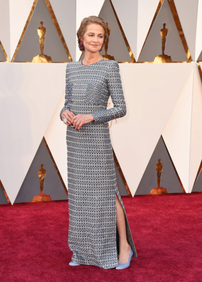 Charlotte Rampling in Armani