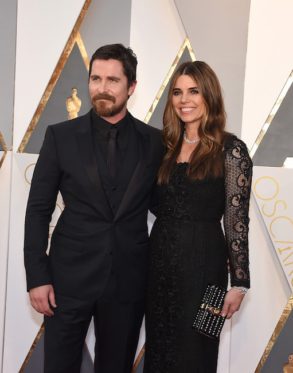 Christian Bale e Sibi Blazic in Dolce&Gabbana