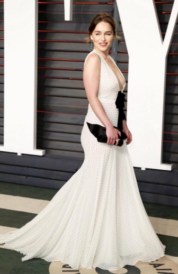 Emilia Clarke in Miu Miu