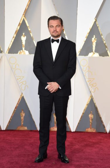 Leonardo Di Caprio in Armani