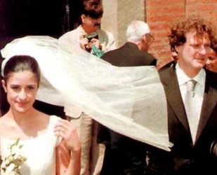 Colin Firth e Livia Giuggioli