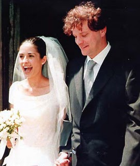 Colin Firth e Livia Giuggioli
