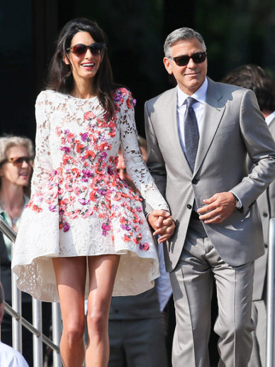 George Clooney e Amal Alamuddin