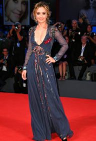 Carolina Crescentini in Gucci