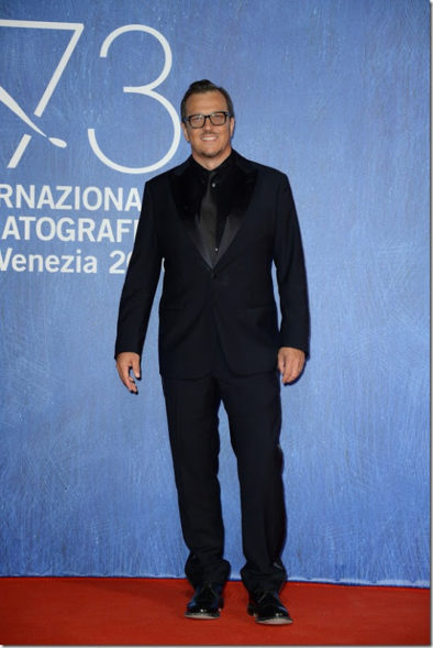 Gabriele Muccino in Armani