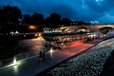Lo splendido lungotevere romano