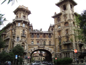 Quartiere Coppedè facciata principale