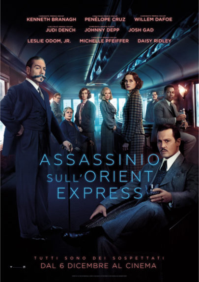 Locandina di “Assassinio sull’Orient Express”