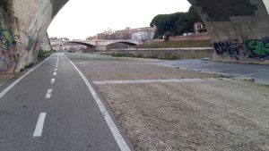 passeggiando in bicicletta