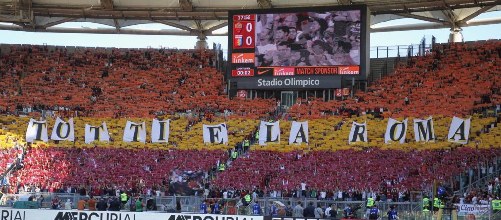 Brassard Ultras Roma – Capitano Totti – Fans Skyline Roma Nera – Football