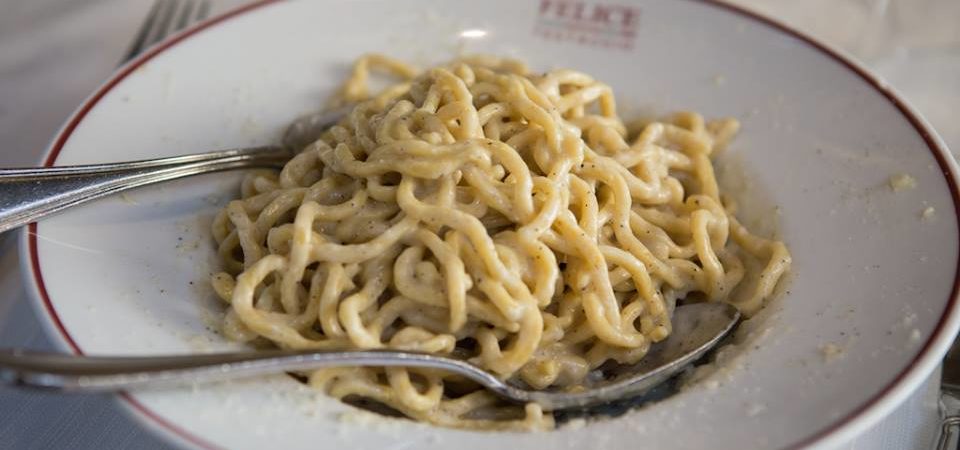 cacio e pepe a roma