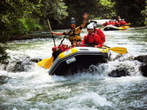 rafting in Italia