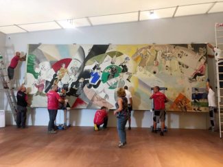 chagall allestimento
