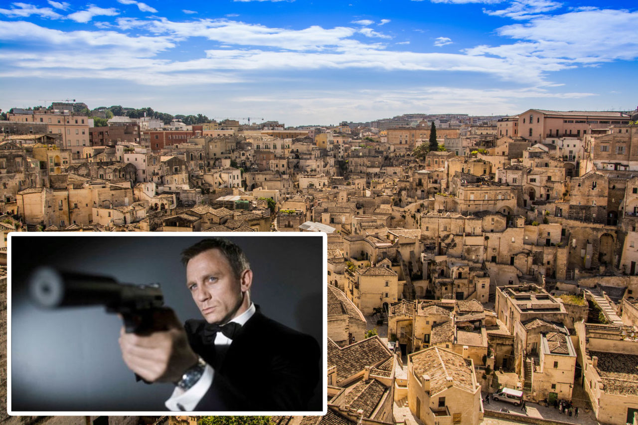 Ou Est Tourne James Bond En Italie James Bond a Matera, il 25esimo film di 007 sarà girato in Italia (di