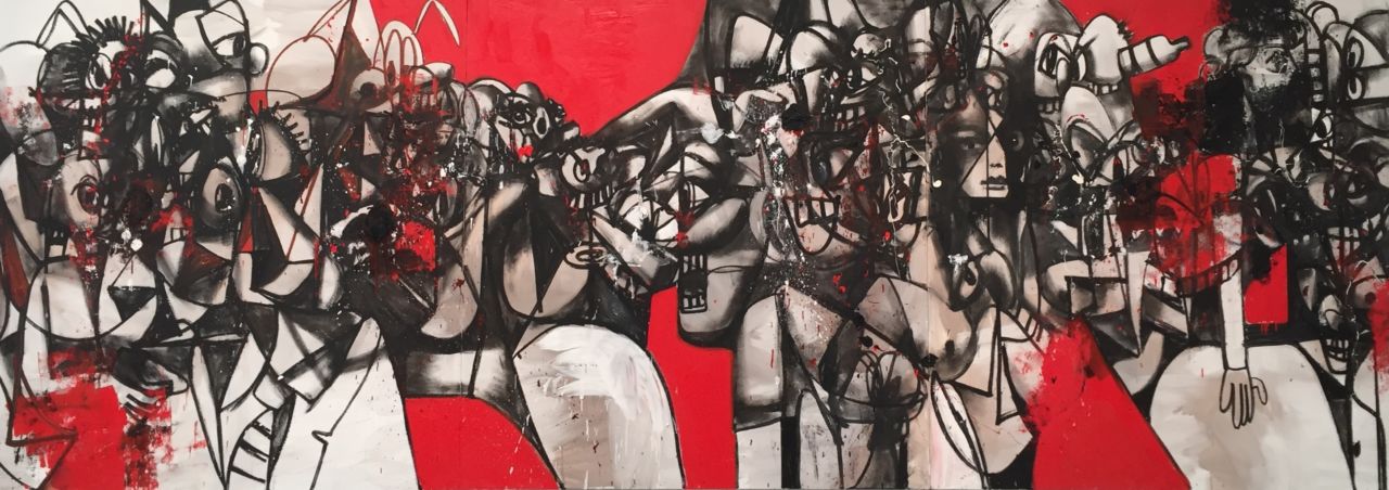 Biennale arte di Venezia 2019 george condo facebook art