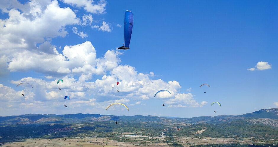 Volo libero in deltaplano